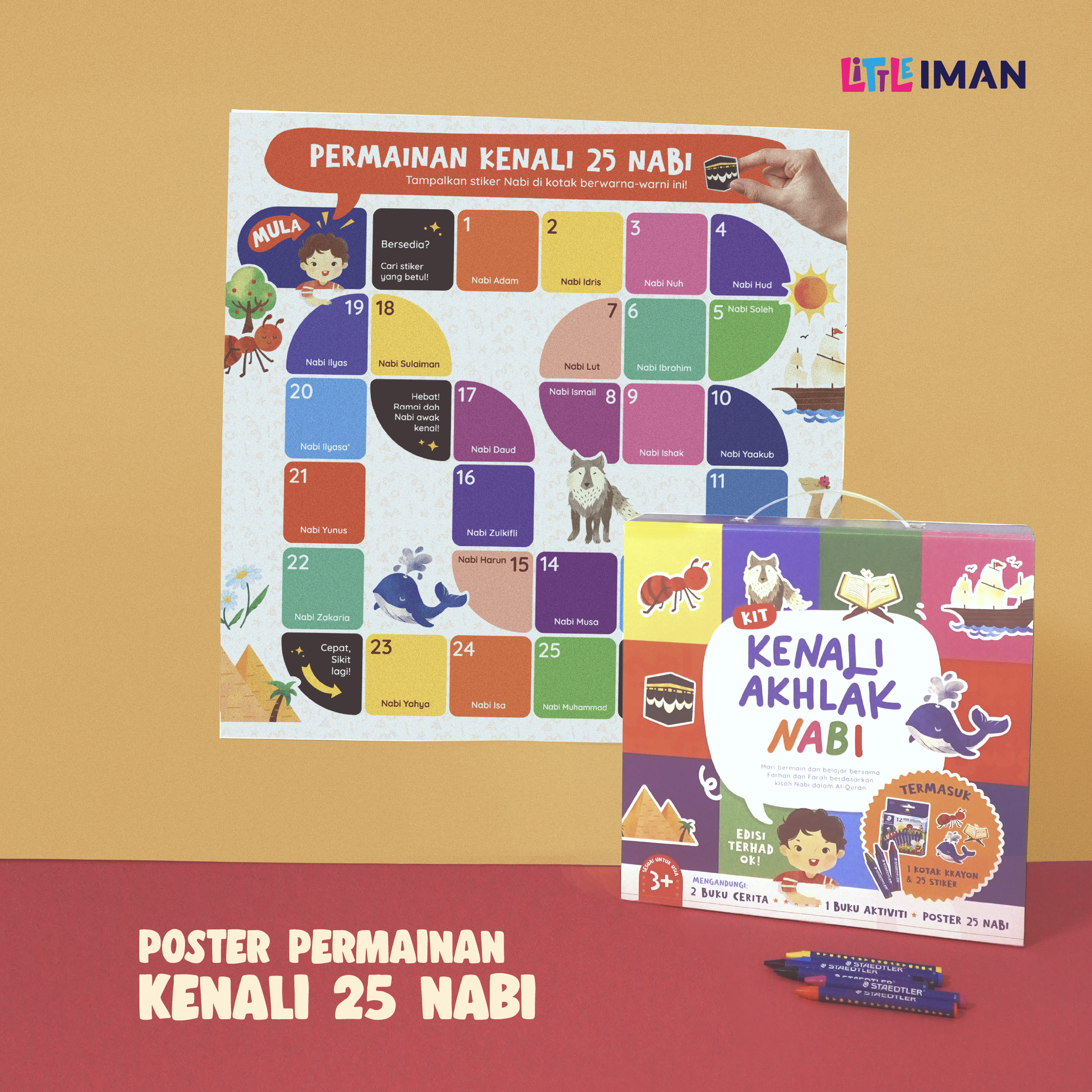 IMAN Shoppe Bookstore Kit Kenali Akhlak Nabi by Tim Little IMAN 100976