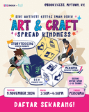 [RSVP Little IMAN x BookXcess MyTown] Art & Craft : Spread Kindness